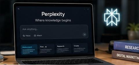 Perplexity AI search assistant helping users find accurate answers, research information, and explore knowledge in 2026.